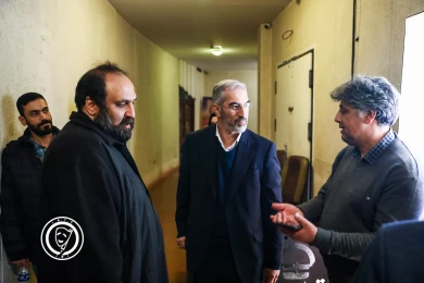 محمد مهدی اسماعیلی وزیر فرهنگ و ارشاد سلامی میهمان جشنواره تئاتر فجر