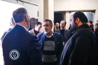محمد مهدی اسماعیلی وزیر فرهنگ و ارشاد سلامی میهمان جشنواره تئاتر فجر