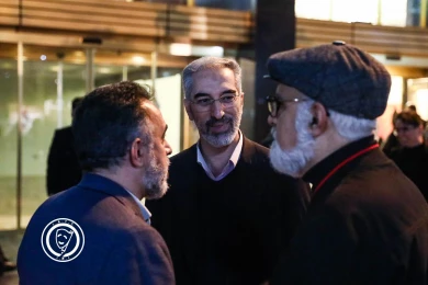 محمد مهدی اسماعیلی وزیر فرهنگ و ارشاد سلامی میهمان جشنواره تئاتر فجر