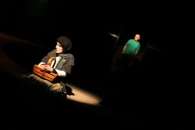 گزارش تصویری نمایش عشق لرزه به کارگردانی سهراب سلیمی