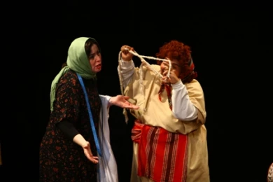 گزارش تصویری از نمایش جن گیر کارگردان کوروش نریمانی