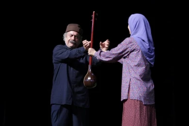 درخشش " فرخ نعمتی" و" بیوک میرزایی" در نمایش فیروه