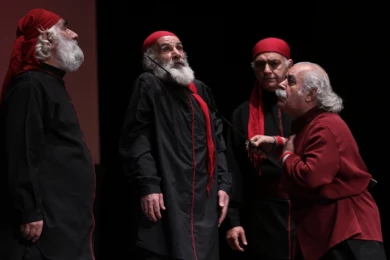 گزارش تصویری از نمایش فیروزه به کارگردانی بهزاد فراهانی اجرا درتالار اصلی