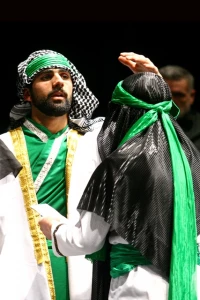 گزارش تصویری از اجرای مجالس تعزیه در تئاتر شهر