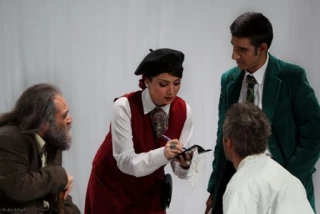 حسین پاکدل و گلاب آدینه در شام آخر