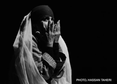 گزارش تصویری از نمایش پری خوانی عشق وسنگ