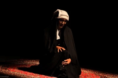 گزارش تصویری از نمایش خدا حافظی نکردی با نجمه ،سورچی !