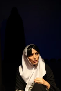 گزارش تصویری از نمایش خدا حافظی نکردی با نجمه ،سورچی !
