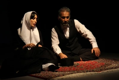 گزارش تصویری از نمایش خدا حافظی نکردی با نجمه ،سورچی !
