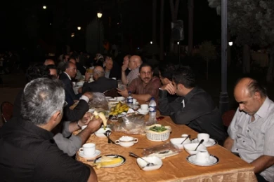 مراسم افطاری  هنرمندان باا حضور وزیر فرهنگ و ارشاد اسلامی