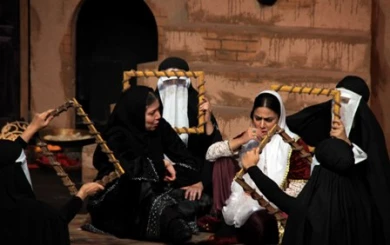 گزارش تصویری از نمایش " تور عروس " کار امیر امجد در تالار قشقایی مجموعه تئاترشهر