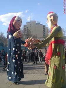 پایان اجرای نمایش میدانی عمو نوروز و ننه سرما