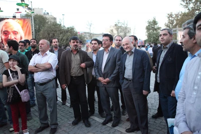 گزارش تصویری 

حضور معاون هنری وزیر ارشاد در جشنواره نمایش های آیینی سنتی/ عکاس : مهدی آشنا