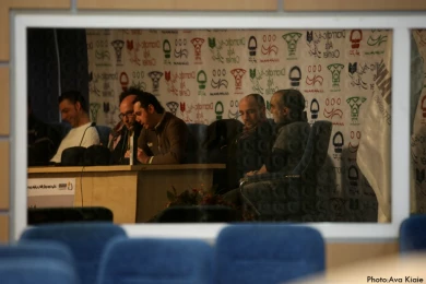 گزارش تصویری

نشست خبری نمایش « در انتظار گودو» / عکاس: آوا کیایی