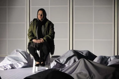 نمایش  «شلتر» - تالار قشقایی 
عکس: رضا معطریان