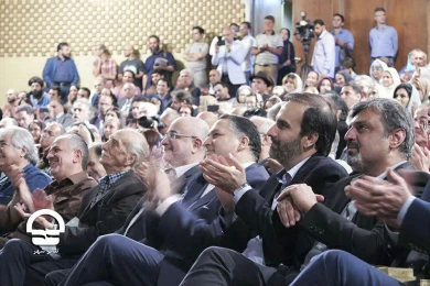 مراسم اعطای نشان داود رشیدی 
عکس: رضا معطریان