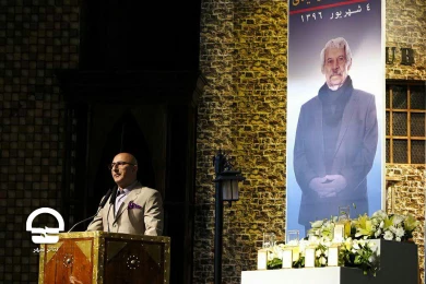 مراسم اعطای نشان داود رشیدی 
عکس: رضا معطریان