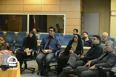 مراسم رونمایی از کتاب نمایشنامه «هفت عصر هفتم پاییز»
عکس: کاوه کرمی