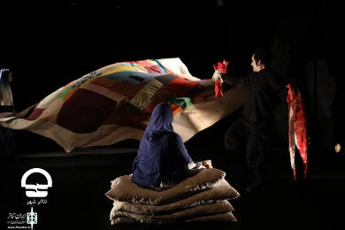 منو نمی بره ( جشنواره بین المللی تئاتر عروسکی )
عکس: کیارش مسیبی ( ایران تئاتر )