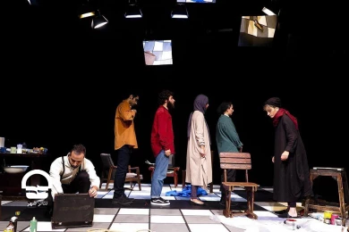 نقاشی اشر 
عکس: رضا معطریان
