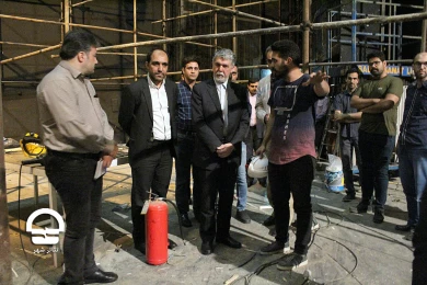 حضور وزیر ارشاد در مجموعه تئاتر شهر
عکس: نادر بهرامی