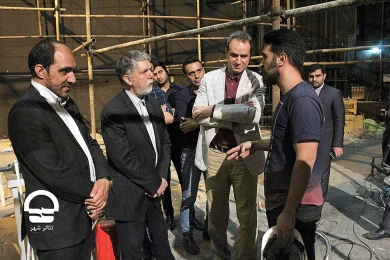 حضور وزیر ارشاد در مجموعه تئاتر شهر
عکس: نادر بهرامی