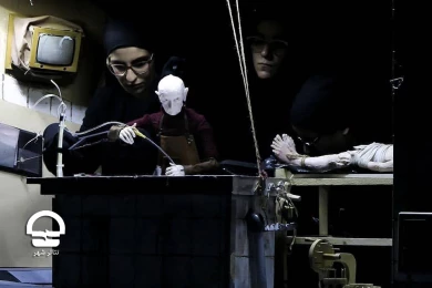 کارگاه نمایش 
نمایش "تصعید" 
عکس: رضا معطریان