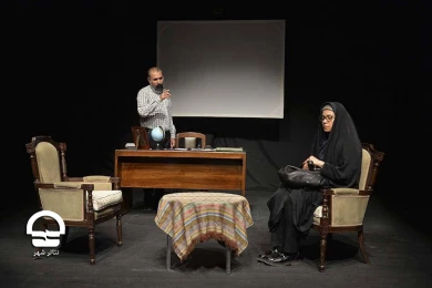 کارگاه نمایش
"باد که می نویسد"
عکس: کاوه کرمی