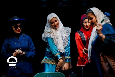 بزرگداشت روز جهانی عصای سفید در کارگاه نمایش تئاتر شهر 
عکس: سید ضیا صفویان