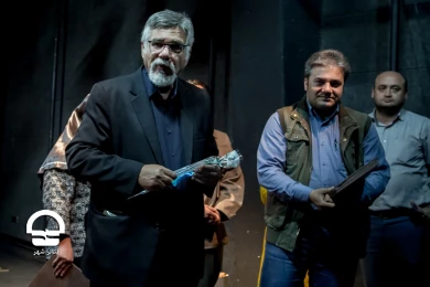 بزرگداشت روز جهانی عصای سفید در کارگاه نمایش تئاتر شهر 
عکس: سید ضیا صفویان