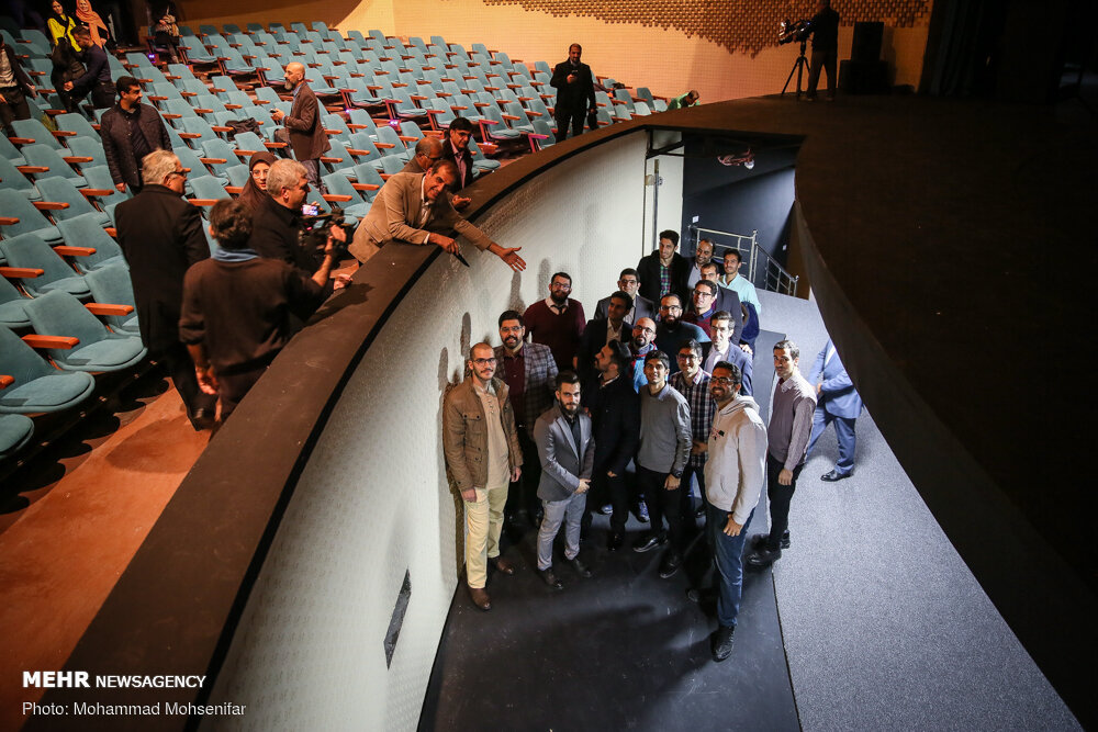 بازگشایی تالار اصلی مجموعه تئاتر شهر 
عکس : محمد محسنی فر ( خبرگزاری مهر )