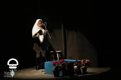 جلسه نمایشنامه خوانی «مانا ترین لحظه قشقایی» - تالار قشقایی 
عکس: مریم جعفری ( ایران تئاتر )