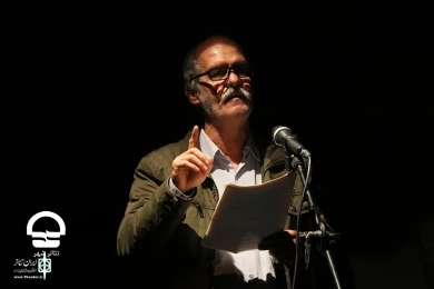 جلسه نمایشنامه خوانی «مانا ترین لحظه قشقایی» - تالار قشقایی 
عکس: مریم جعفری ( ایران تئاتر )