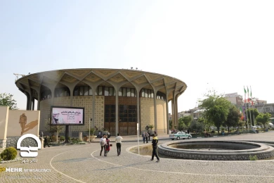 گزارش تصویری خبرگزاری مهر از حال و هوای تئاتر شهر در روزهای کرونایی 
عکس: مهران ریاضی