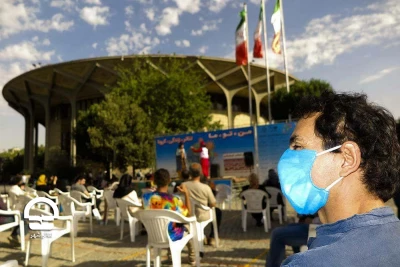 اجراهای تئاتر خیابانی «من، تو، ما - تئاتر، زندگی، کرونا»
عکس: رضا معطریان - کاوه کرمی