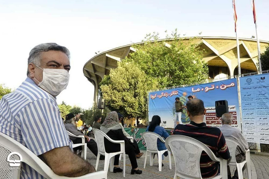 اجراهای تئاتر خیابانی «من، تو، ما - تئاتر، زندگی، کرونا» 6