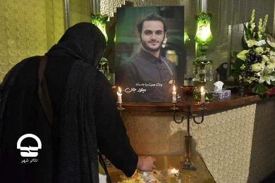 ویژه برنامه «وداع با رفیق صحنه ها» مرحوم میلاد حاجی زاده 
عکس: کاوه کرمی