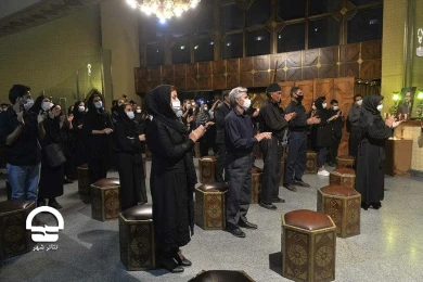 ویژه برنامه «وداع با رفیق صحنه ها» مرحوم میلاد حاجی زاده 
عکس: کاوه کرمی