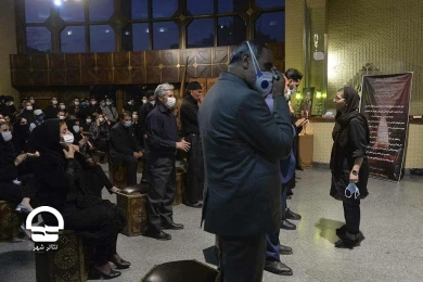 ویژه برنامه «وداع با رفیق صحنه ها» مرحوم میلاد حاجی زاده 
عکس: کاوه کرمی