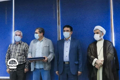 آیین تودیع مدیر سابق و معارفه سرپرست جدید مجموعه تئاتر شهر 
عکس: رضا معطریان