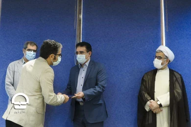 آیین تودیع مدیر سابق و معارفه سرپرست جدید مجموعه تئاتر شهر 
عکس: رضا معطریان