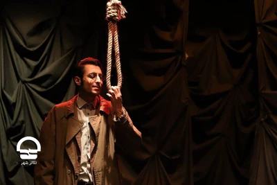 نمایش «مرگ گرم» - تالار قشقایی 
عکس : میلاد میرزا علی