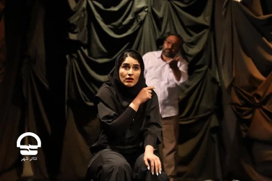 نمایش «مرگ گرم» - تالار قشقایی 
عکس : میلاد میرزا علی