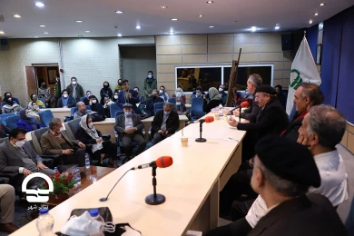 رونمایی از سومین پروژه «ماندگاران صحنه» با محوریت زندگی فرهنگی هنری قطب الدین صادقی 
عکس: میلاد میرزا علی