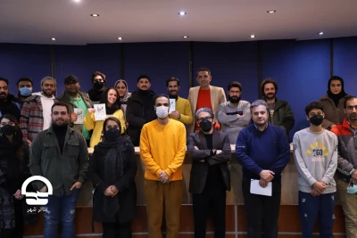 رونمایی از کتاب نمایشنامه «تن ها» - تالار مشاهیر تئاتر شهر 
عکس: میلاد میرزاعلی