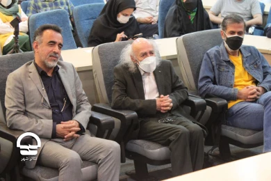 مراسم نکوداشت استاد خسرو حکیم رابط در تالار مشاهیر تئاتر شهر 
عکس: پرویز گوهری