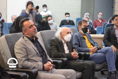 مراسم نکوداشت استاد خسرو حکیم رابط در تالار مشاهیر تئاتر شهر 
عکس: پرویز گوهری