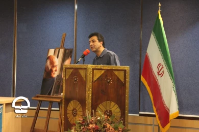 مراسم نکوداشت استاد خسرو حکیم رابط در تالار مشاهیر تئاتر شهر 
عکس: پرویز گوهری