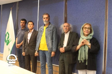 مراسم نکوداشت استاد خسرو حکیم رابط در تالار مشاهیر تئاتر شهر 
عکس: پرویز گوهری