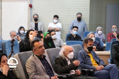 مراسم نکوداشت استاد خسرو حکیم رابط در تالار مشاهیر تئاتر شهر 
عکس: پرویز گوهری